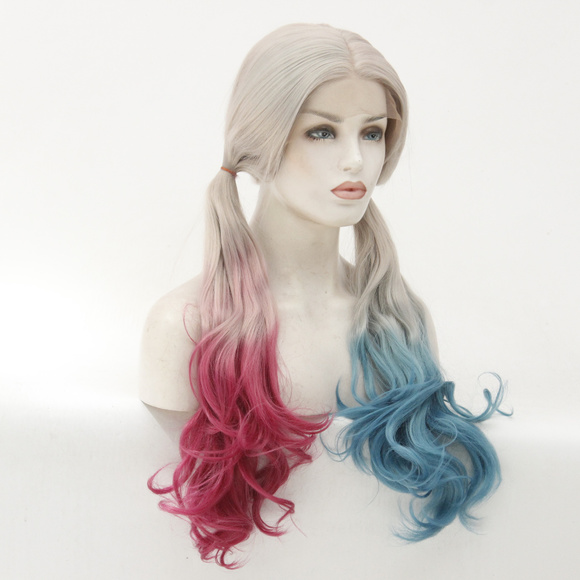 Very Nice 3 Color Cosplay Lace Front Wigs - Picture 3 of 5